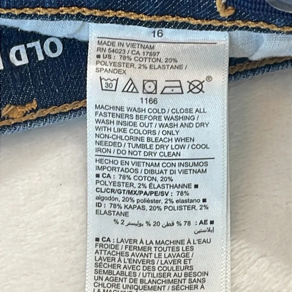 OLD NAVY SIZE 16 GIRLS Denim Blue GIRLS Shorts